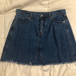 Old Navy Jean Mini Skirt